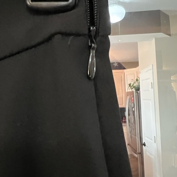 Lulu's Catch a Crush Black Fringe Hem Cropped Pants Sz S NWT - Picture 8 of 13